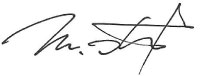 signature of president Mr. Ohata.